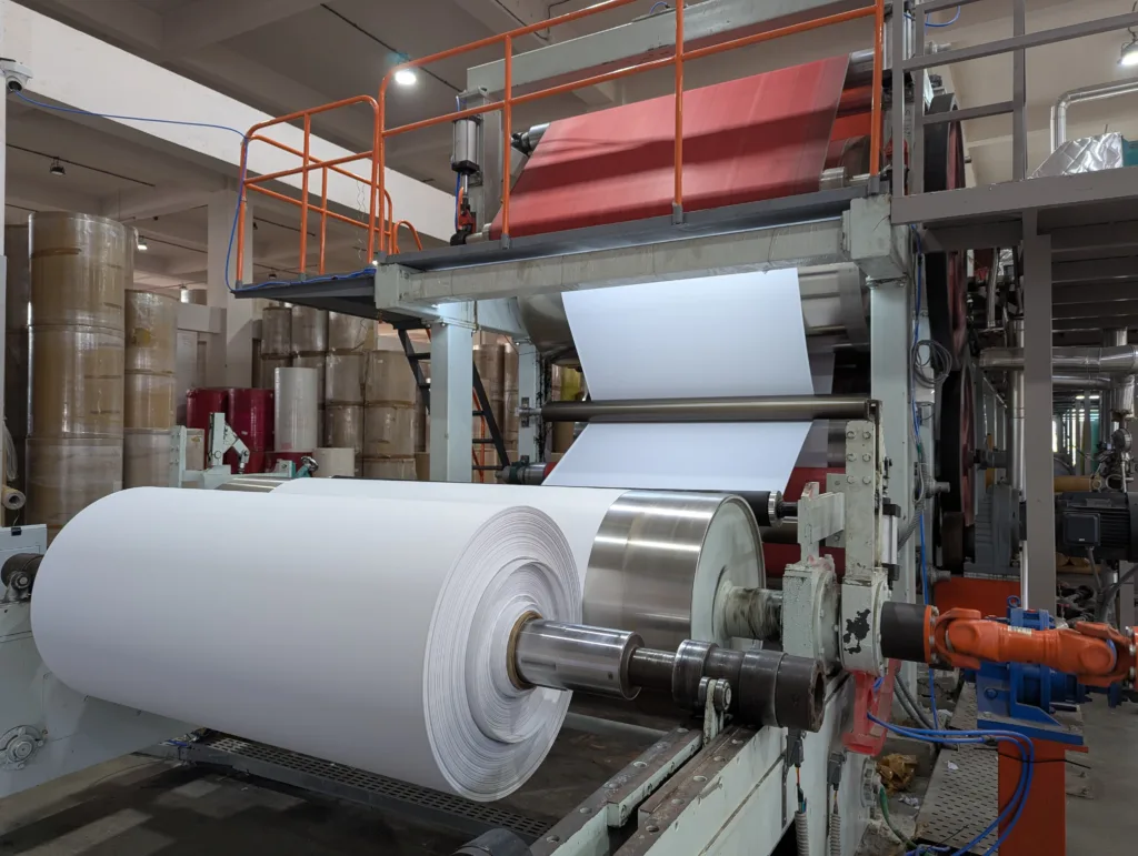 perfectly wound rolls
