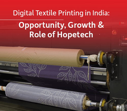 Digital textile printing in India
