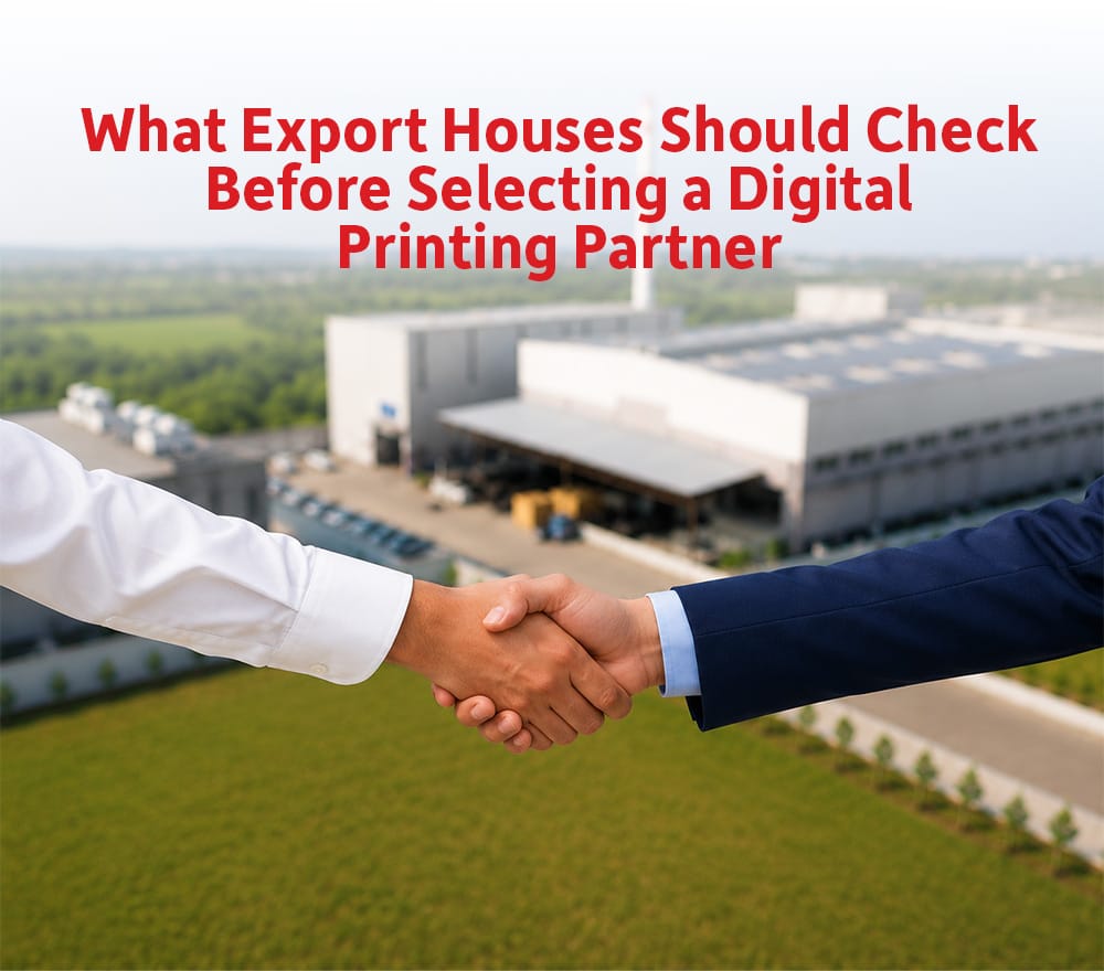 What Export Houses Should Check Before Selecting a Digital Printing Partner