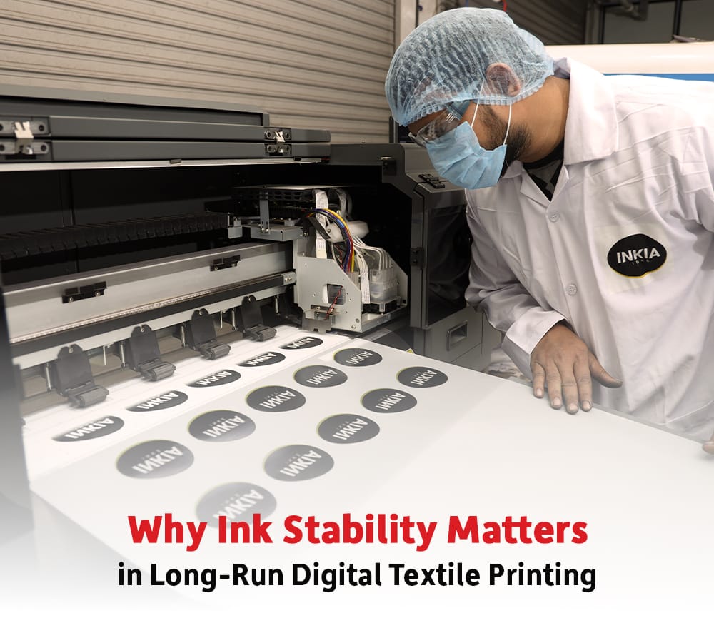 Why Ink Stability Matters in Long-Run Digital Textile Printing