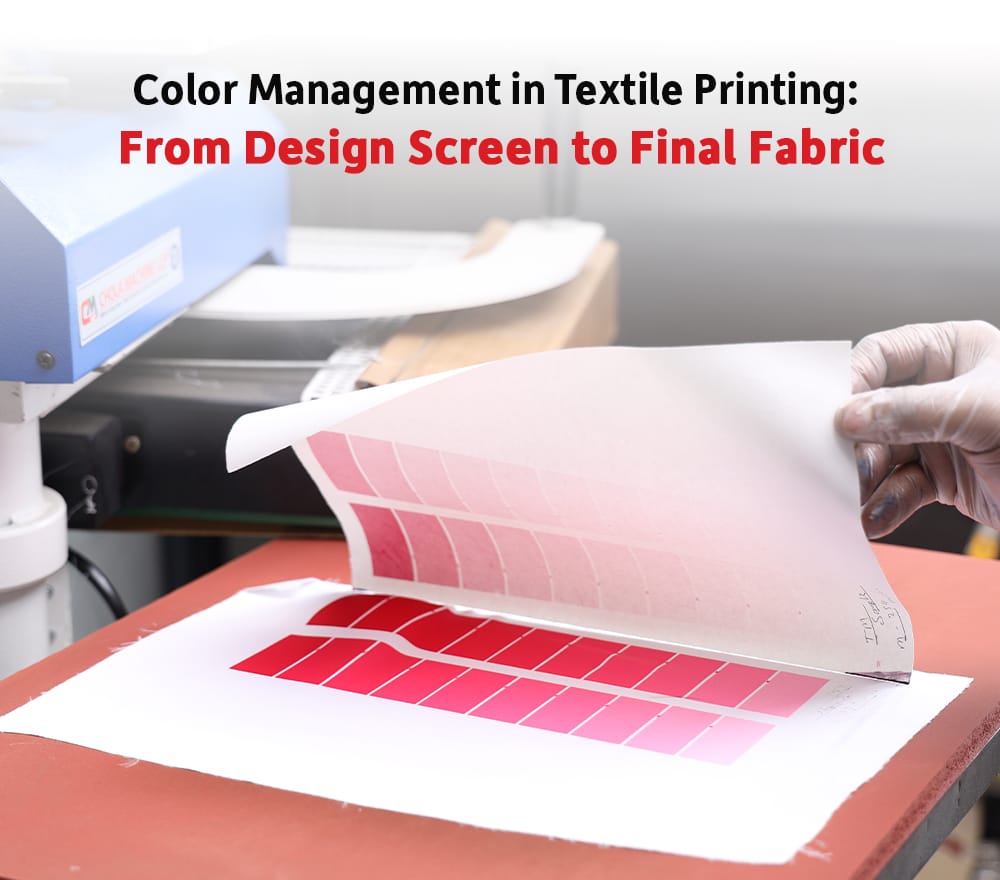 Color Management in Textile Printing: From Design Screen to Final Fabric