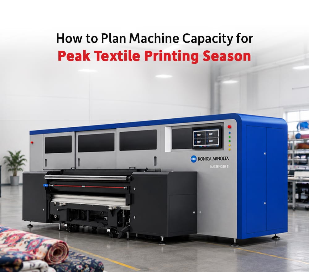 How to Plan Machine Capacity for Peak Textile Printing Season