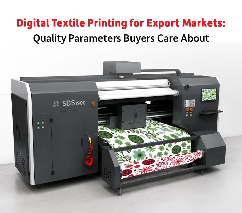 Digital Textile Printing for Export Markets: Quality Parameters Buyers Care About