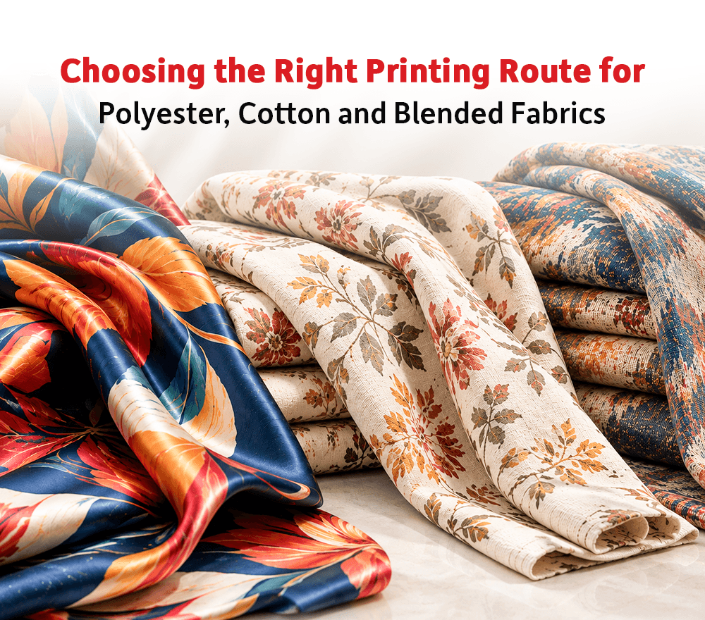 Choosing the Right Printing Route for Polyester, Cotton and Blended Fabrics